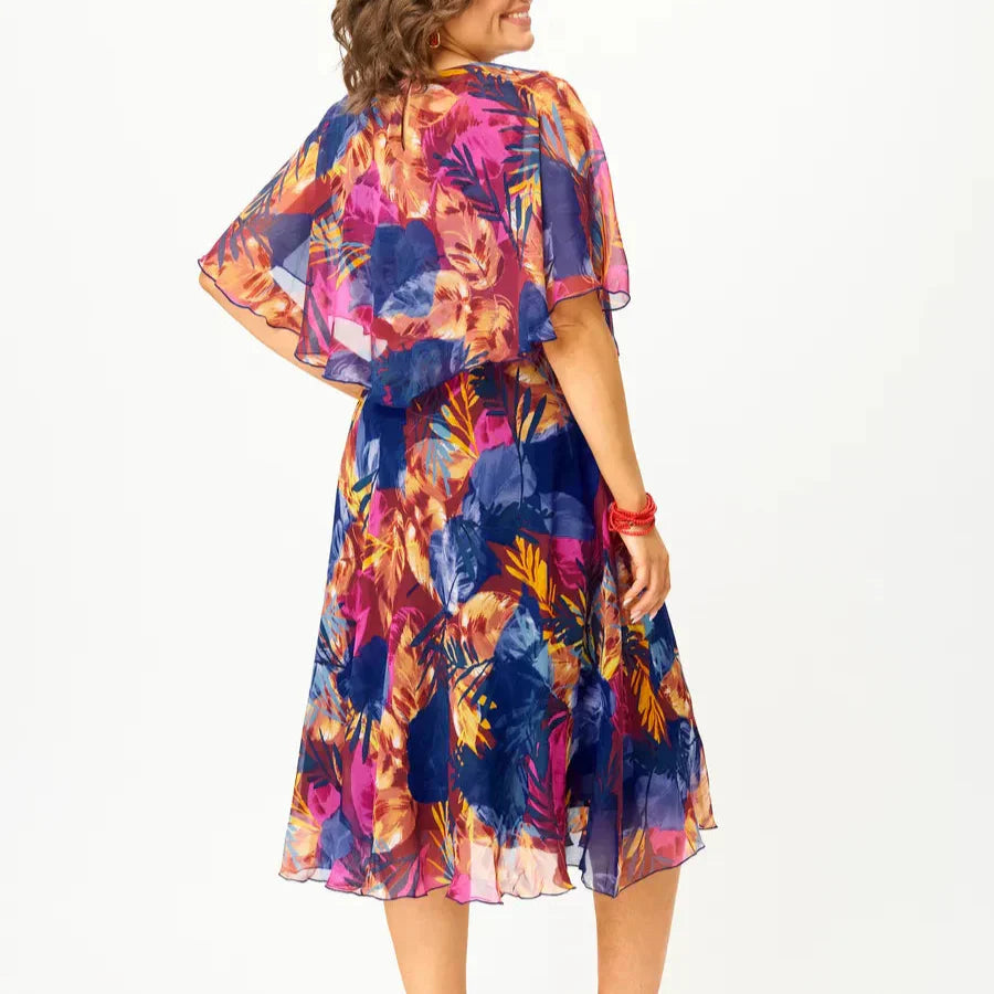 Barbara | Plus Size Chiffon Dress