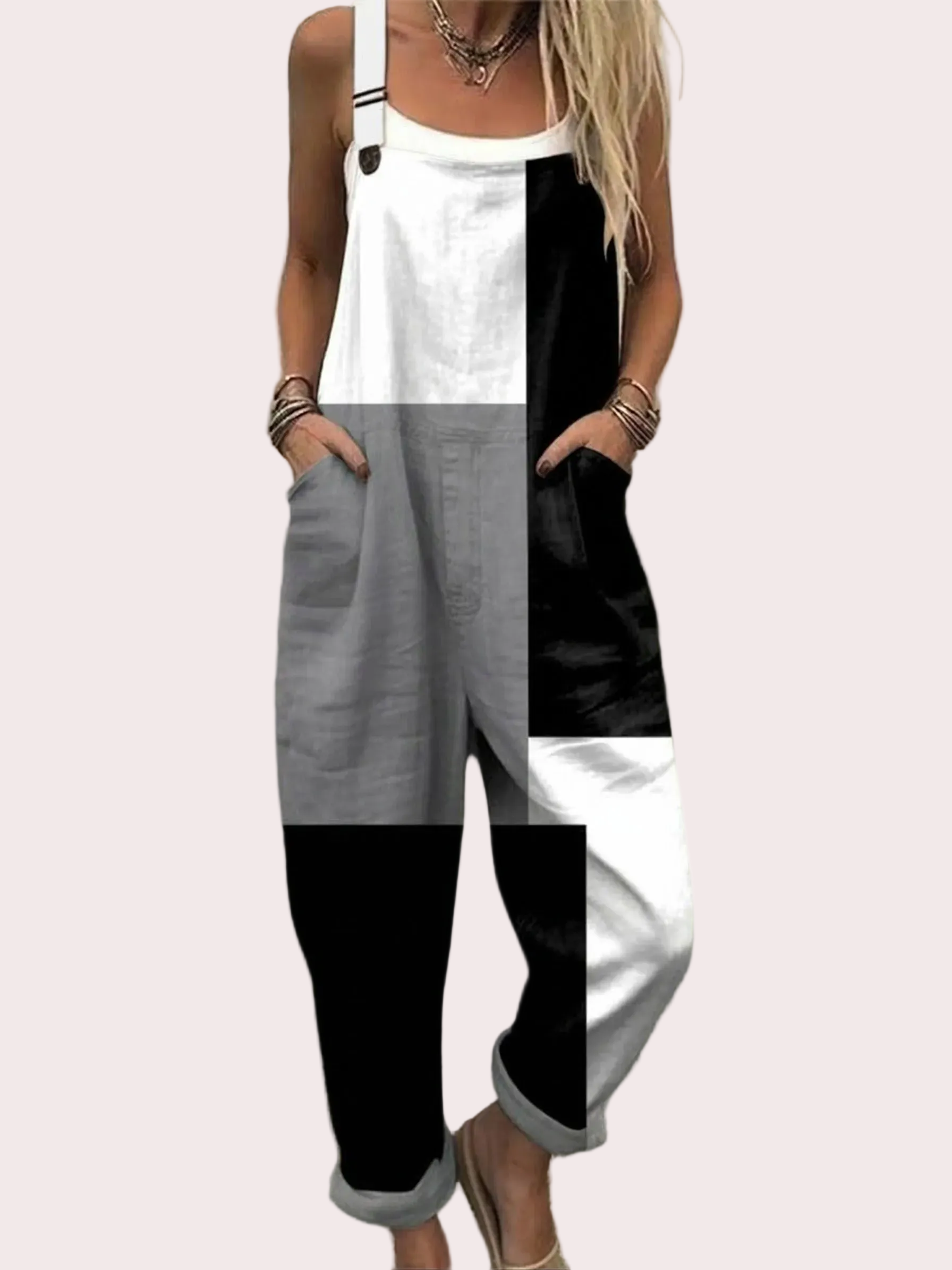 Filippa | Colorblock Relaxed Jumpsuit