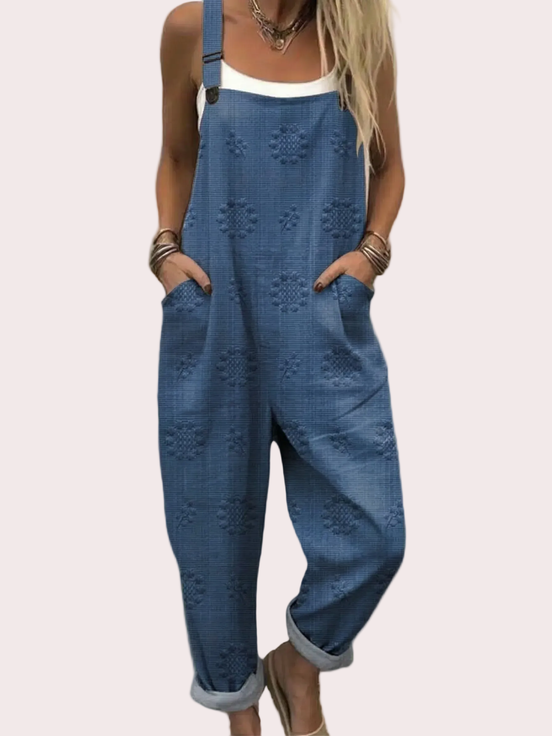 Freja | Relaxed Pattern Jumpsuit