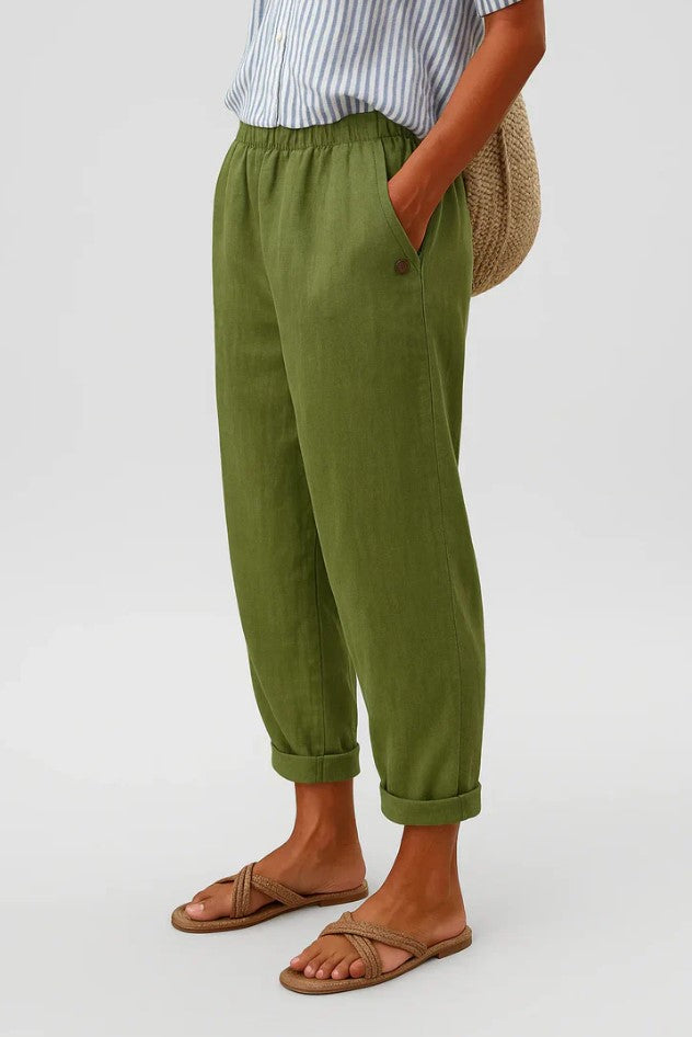 Ariane™ Timeless Linen-Cotton Trousers